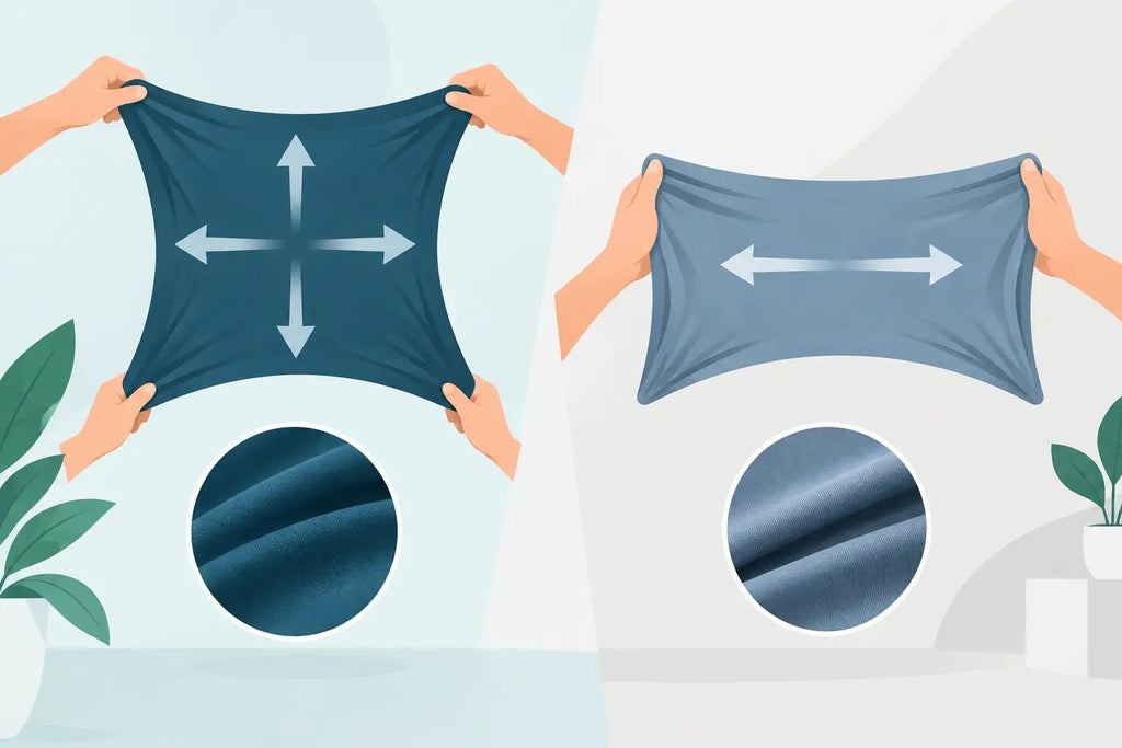 Four Way Versus Two Way Stretch Explained